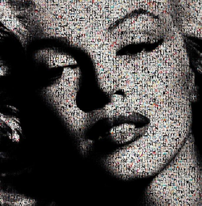 David Law - Crypto Marilyn V - Format XL - 60x90, Antiquités & Art, Art | Objets design