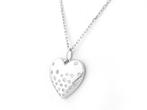Collier - 14 carats Or blanc - 0.20ct. tw. Diamant, Handtassen en Accessoires, Kettingen, Nieuw
