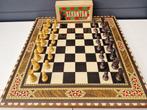 Schaakspel - Schaakbord met Staunton schaakstukken, Antiek en Kunst