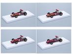 Tecnomodel 1:43 - Model raceauto  (4) -Lot 4pcs Ferrari 312, Hobby en Vrije tijd, Nieuw