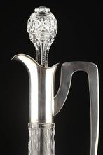 Karaf - .800 zilver, Antiek en Kunst