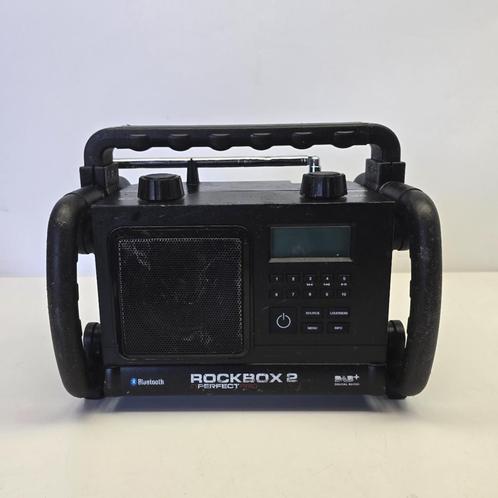 PerfectPro Rockbox 2 Bluetooth Bouwradio | Gebruikt, Audio, Tv en Foto, Radio's, Nieuw, Ophalen of Verzenden