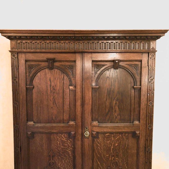 Armoire - Chêne - armoire de porte, Antiek en Kunst, Antiek | Overige Antiek