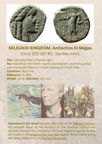 Griekenland (oud) Lot of 4 Æ coins 3rd century BC - 1st, Postzegels en Munten