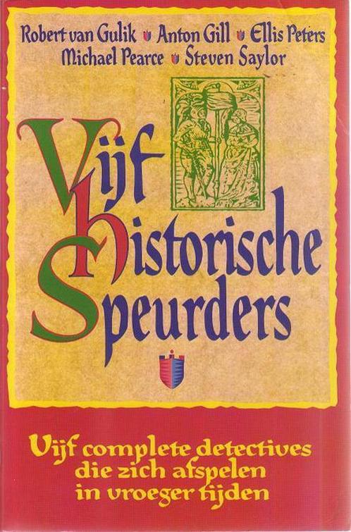 Vijf historische speurders 9789022520659 Antony Miall, Boeken, Thrillers, Gelezen, Verzenden