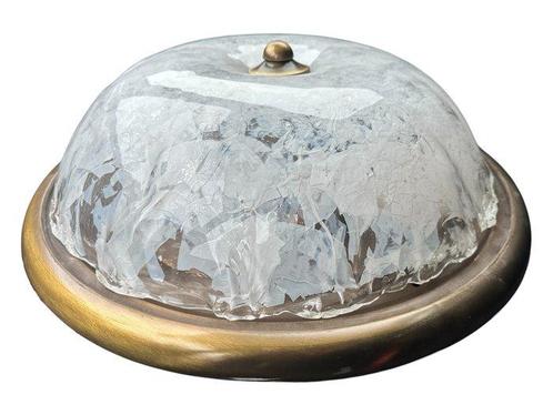 Plafondlamp - Glas, Antiek en Kunst, Curiosa en Brocante