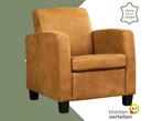 Leren fauteuil Joy, Huis en Inrichting, Nieuw, Ophalen of Verzenden, Eigentijds, Klassiek, Modern, 50 tot 75 cm