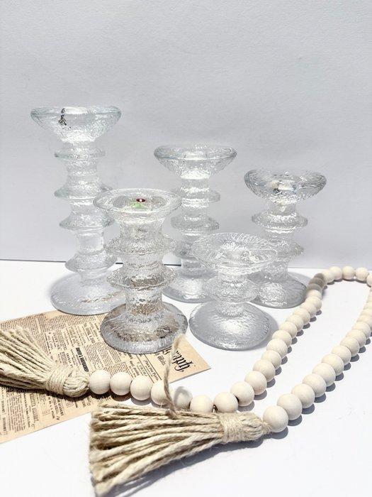Iittala - Timo Sarpaneva - Kandelaar Festivo (5) - Bevroren, Antiek en Kunst, Antiek | Meubels | Stoelen en Sofa's