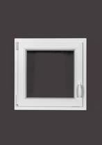 PVC raam draai kiep b60xh60 cm wit, Nieuw, Minder dan 80 cm, Dubbelglas, Ophalen of Verzenden