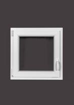PVC raam draai kiep b60xh60 cm wit, Doe-het-zelf en Bouw, Glas en Ramen, Gevelraam of Ruit, Minder dan 80 cm, Minder dan 80 cm
