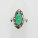 Sans Prix de Réserve - Bague Argent - Chrysoprase - art déco, Bijoux, Sacs & Beauté