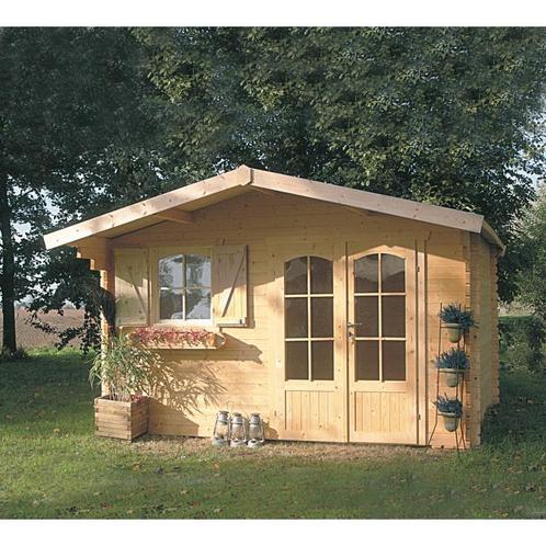 Tuinhuis in hout - traditioneel morzine 3880 x 3280  686 mm, Tuin en Terras, Tuinhuizen, Nieuw