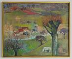 Marie Louise Ogier (1912-2003 ) - Le pré au cheval blanc
