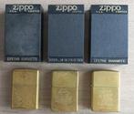Zippo - Aansteker - Brons -  (3), Verzamelen, Rookartikelen, Aanstekers en Luciferdoosjes, Nieuw
