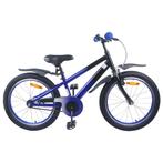 vidaXL Kinderfiets 20 Inch voor 6-11 jaar oud Blauw Zwart, Fietsen en Brommers, Verzenden, Nieuw