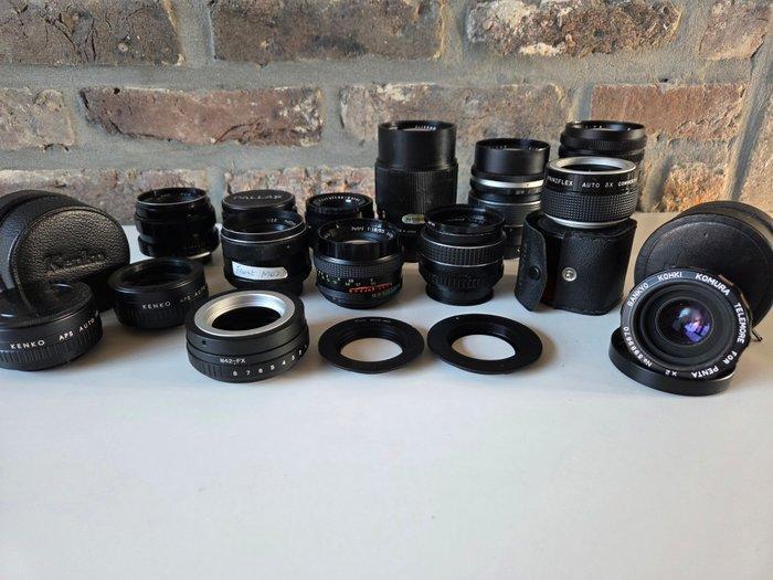 Asahi, Pentax, Pentacon, Chinon, Komura, Kenko, Prinzflex,, Audio, Tv en Foto, Fotocamera's Digitaal