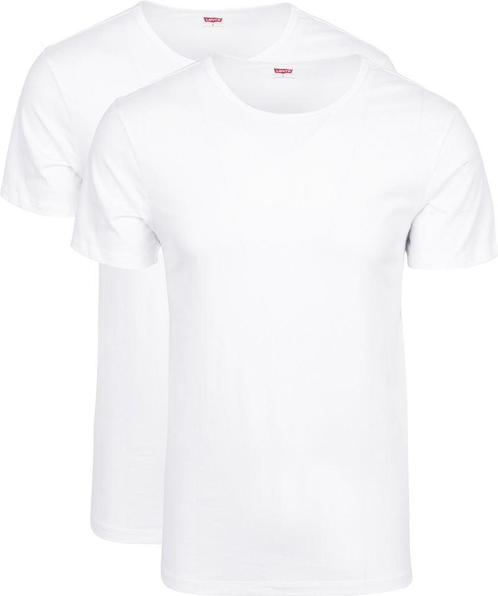 Levis T-shirt Ronde Hals Wit 2Pack maat Maat 52/54 (L) Heren, Vêtements | Hommes, T-shirts, Envoi