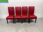 Chaises Chaises en cuir rouge Encore 19 disponibles, Articles professionnels, Verzenden