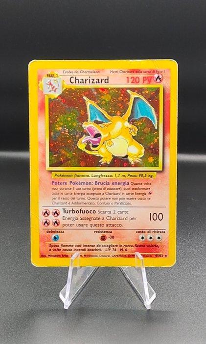 WOTC Pokémon - 1 Card - Set Base - Charizard Holo 4/102, Hobby en Vrije tijd, Verzamelkaartspellen | Pokémon