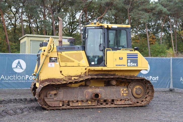 Veiling: Bulldozer Komatsu D65PX-17 Diesel 153kW 2013, Zakelijke goederen, Machines en Bouw | Kranen en Graafmachines, Ophalen