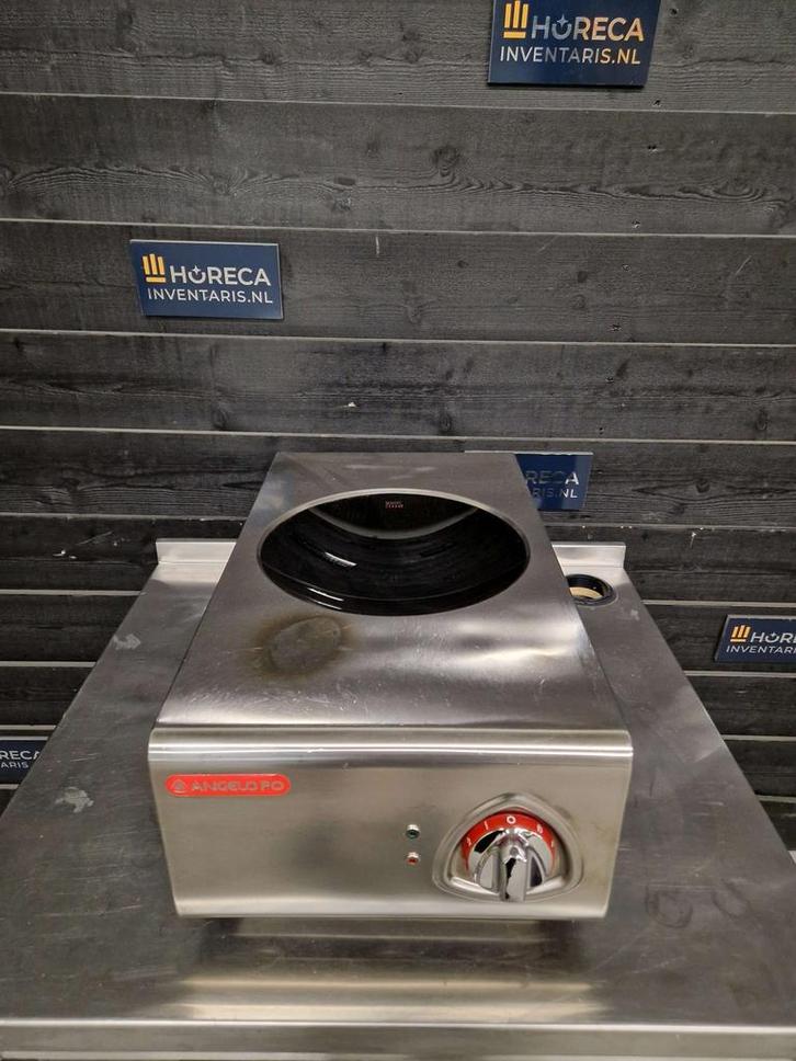 Wokfornuis | inductie | Angelo Po | 400V | RVS, Zakelijke goederen, Horeca | Keukenapparatuur, Gebruikt, Fornuis, Frituur en Grillen