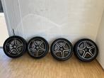 Mercedes A klasse W177 18 inch velgen met winterbanden, Ophalen, 18 inch, Gebruikt, Banden en Velgen