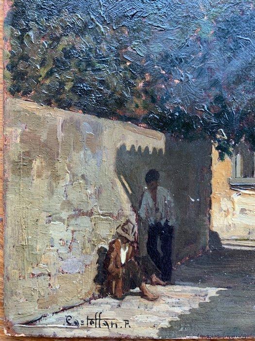 Paride Castellan (1911-1988) - Riposo, Antiek en Kunst, Kunst | Schilderijen | Klassiek