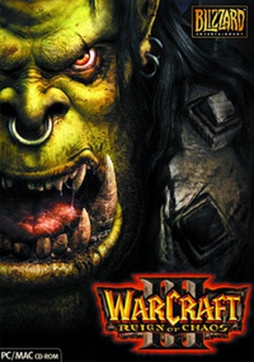 Warcraft III Reign of Chaos PC (PC Games) (Overig), Games en Spelcomputers, Games | Pc, Zo goed als nieuw, Ophalen of Verzenden