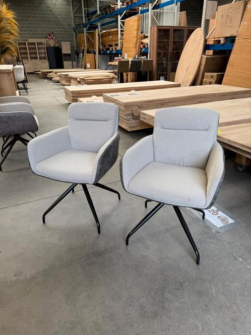 Senn armstoel met returnfunctie (nieuw, A-keuze), Huis en Inrichting, Stoelen, Nieuw, Metaal, Stof