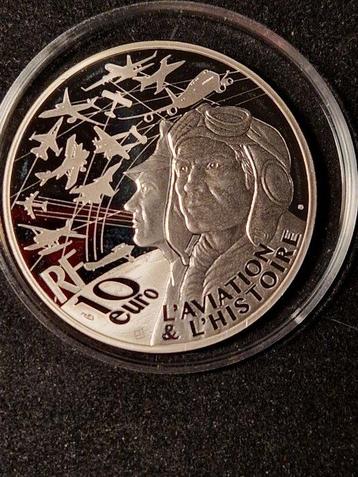 France. 10 Euro 2020 Aviation et Histoire - Spitfire Proof