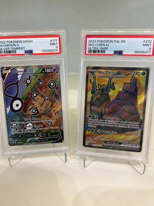 Pokémon - 2 Graded card - PSA 9, Hobby en Vrije tijd, Verzamelkaartspellen | Pokémon