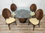 Ensemble de sièges - Bambou, Verre - Table et chaises en