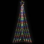 vidaXL LED-kerstboom 339 LEDs kleurrijk 187 cm, Verzenden, Nieuw