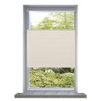 vidaXL Plisséjaloezie 50x100cm crème, Huis en Inrichting, Stoffering | Gordijnen en Lamellen, Verzenden, Nieuw