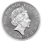 Verenigd Koninkrijk. 500 pounds 2021 1 Kilo £500 GBP UK, Postzegels en Munten, Edelmetalen en Baren