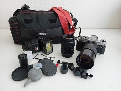 Canon AL-1 - Diverse professionele Lenzen (2) - Flashlight -, Audio, Tv en Foto, Fotocamera's Analoog