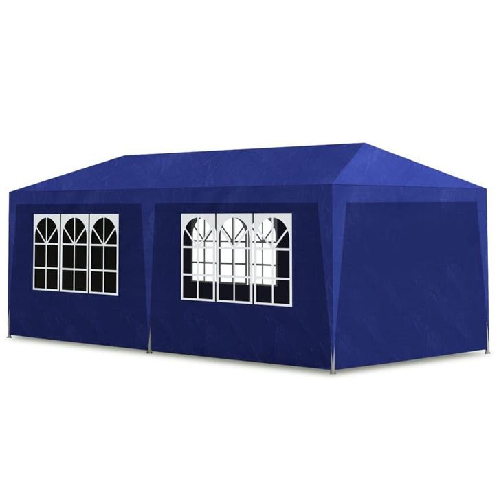 Tent Blauw | Tweede Kansje | Tuinfeest Deal (partytent), Tuin en Terras, Partytenten, Minder dan 4 meter, 5 tot 8 meter, 2 meter of meer