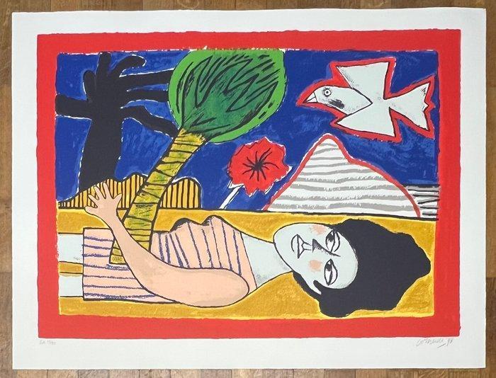 Corneille (1922-2010) - Grande lithographie signée :, Antiek en Kunst, Antiek | Overige Antiek