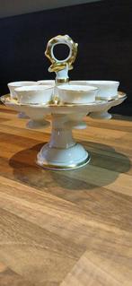 Standaard (7) - Porselein - Paris Porcelain eierdopjesset op