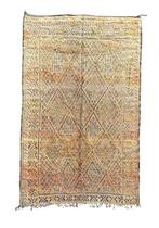 Tapis Boujad marocain bohème chic – années 1970/1980 – laine