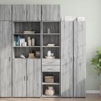 vidaXL Armoire de rangement mince sonoma gris, Maison & Meubles, Verzenden, Neuf