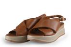 Ebl 8790 Sandalen in maat 38 Cognac | 5% extra korting, Kleding | Dames, Schoenen, Overige kleuren, Verzenden, Sandalen of Muiltjes