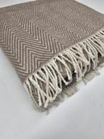 Grande Plaid exclusief in gemengd katoen, licht en donker