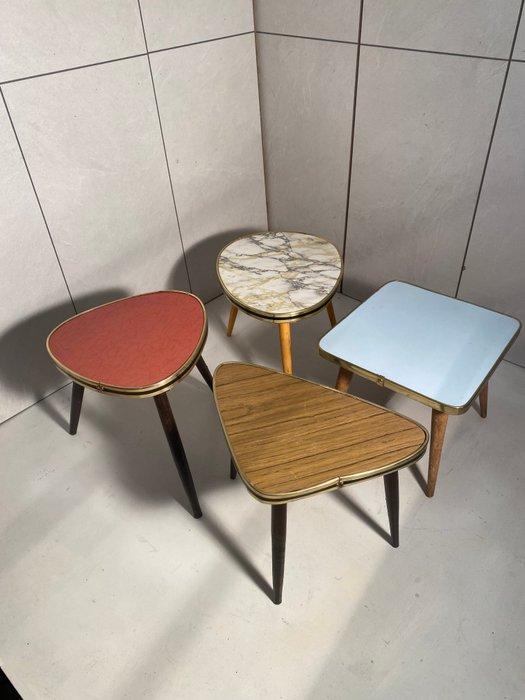 Tables gigognes - ABS, Bois - Quatre petites tables, Antiquités & Art, Art | Objets design