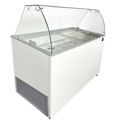 Schepijsvitrine Tenerife - 10 ijsbakken van 5 liter, Zakelijke goederen, Horeca | Keukenapparatuur, Koelen en Vriezen, Verzenden