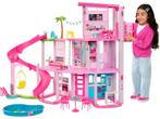Barbie Droomhuis - Poppenhuis - 114 cm hoog - 75 accessoires, Verzenden, Zo goed als nieuw