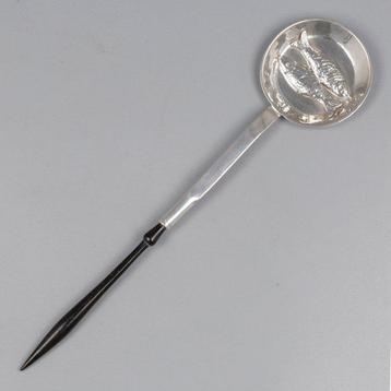 Pieter van Somerwil I, Amsterdam 1734 - Braadpan met vissen