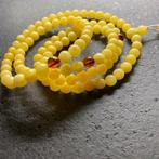Natuurlijke Baltische amberhalsketting japa mala 108 hele