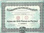 Verzameling van obligaties of aandelen - Senegal - Dakar -, Timbres & Monnaies