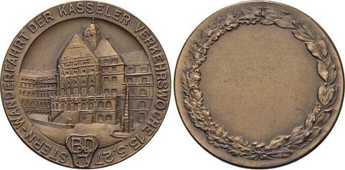 Bronze-medaille 15 5 1927 Hessen-kassel, Stadt, Timbres & Monnaies, Pièces & Médailles, Envoi